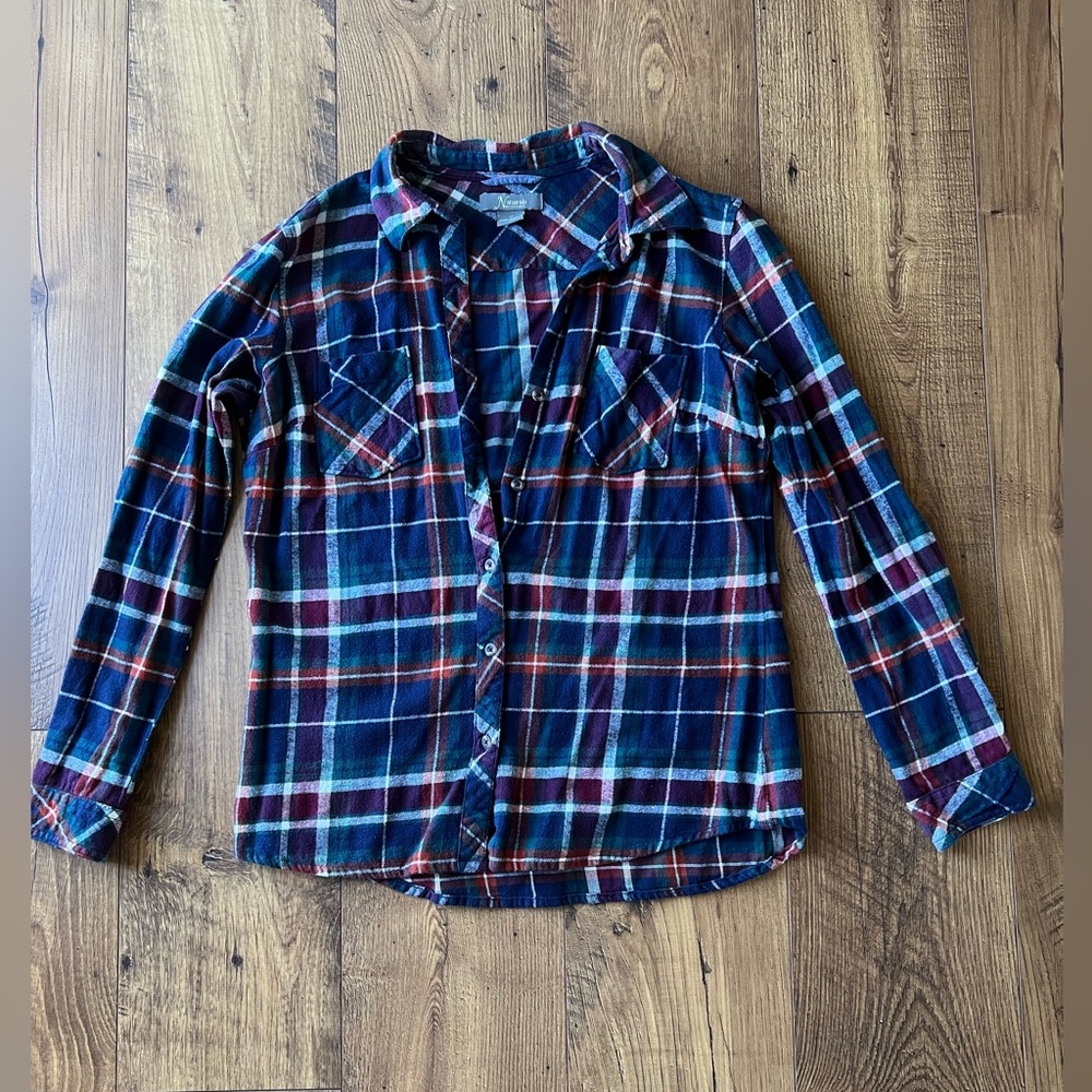 Natural reflection flannel